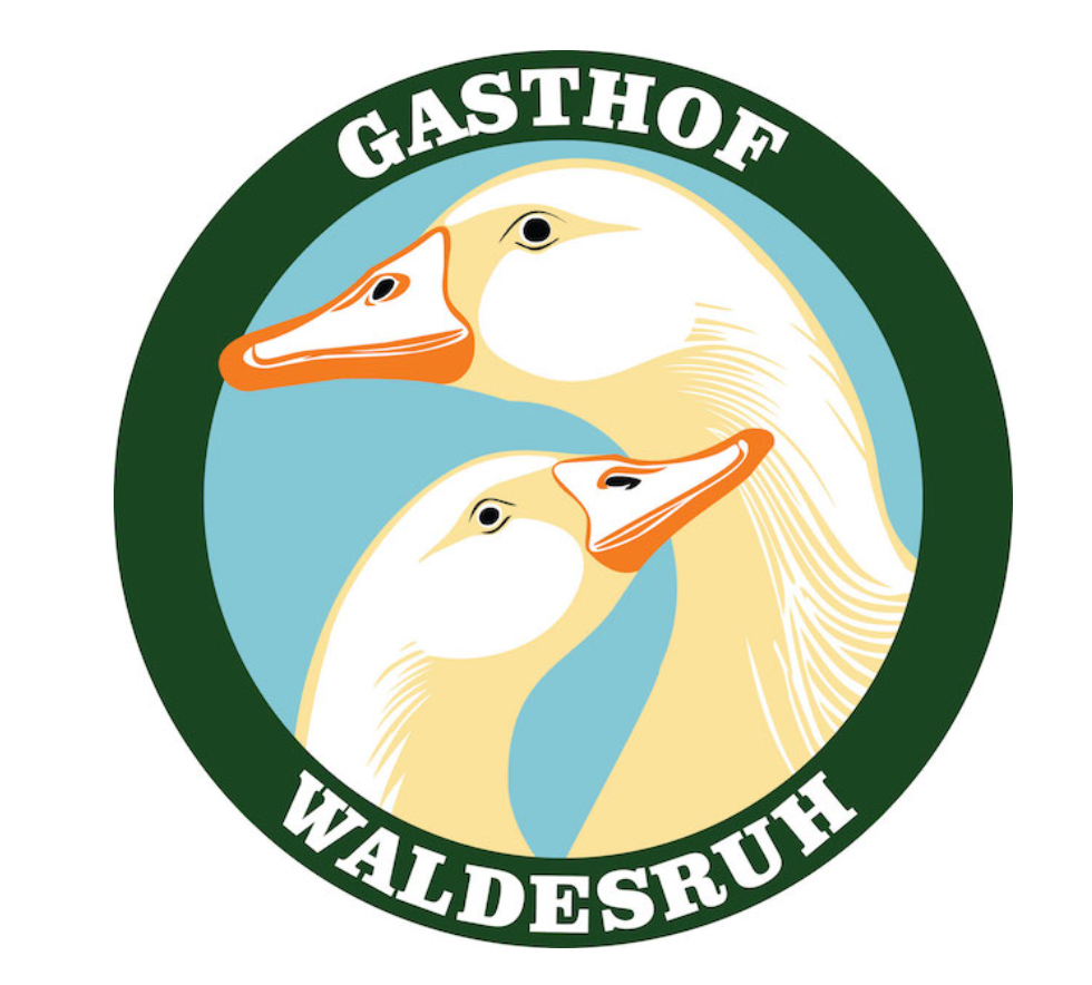Gasthof Waldesruh - die zwei Gänse Logo